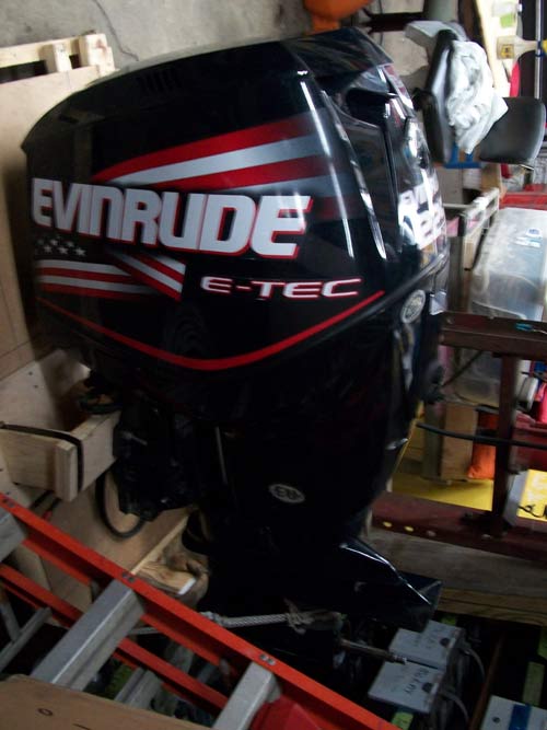2008 225 hp Evinrude ETEC Outboard For Sale 11500