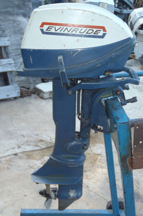 6hp Evinrude Fisherman Outboard Boat Motor For Sale