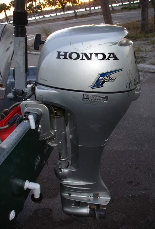 9.9 hp Honda Outboards Four Stroke Hondas