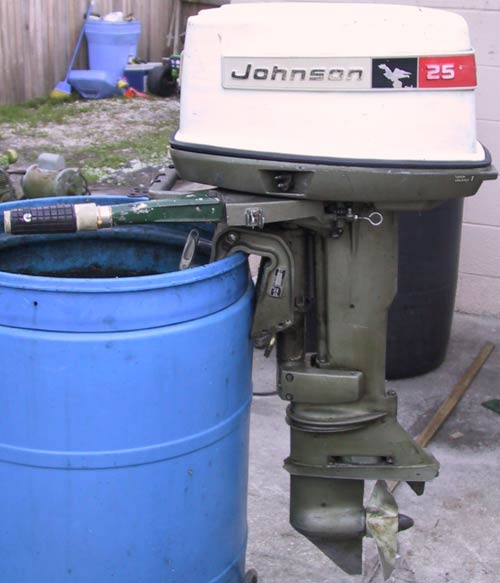 25 hp Johnson Outboard Boat Motor For Sale