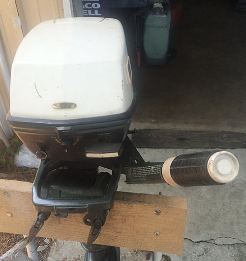 Long Shaft 6 Horsepower Johnson OMC Outboard For Sale