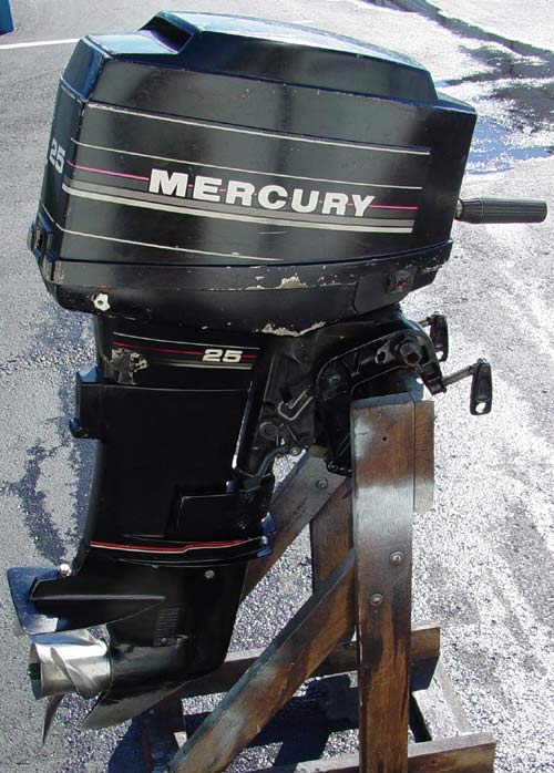 25 Hp Mercury Outboard Boat Motor For Sale