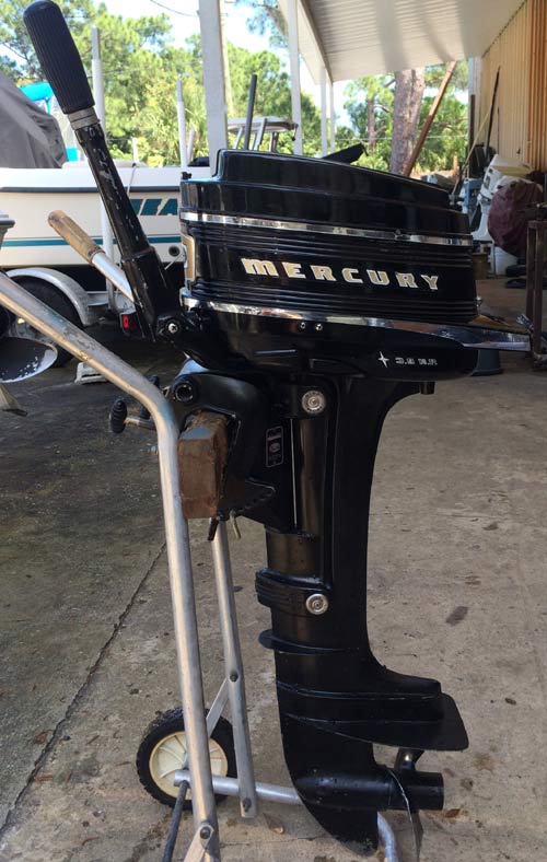 Used Mercury 4 hp Outboard Boat Motor Mercury Outboards