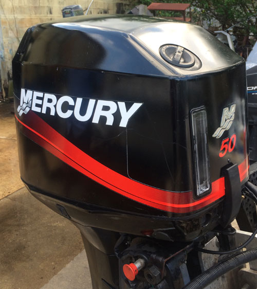 50 hp Mercury Outboard Boat Motor For Sale