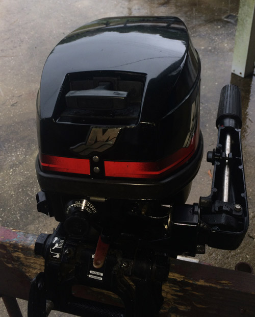 9.9 hp Mercury Outboard