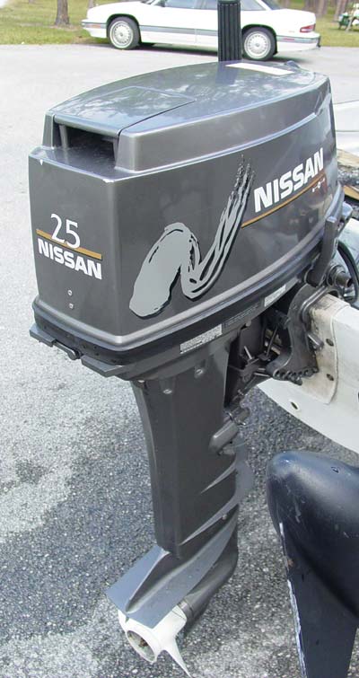 25Hp nissan outboard #7