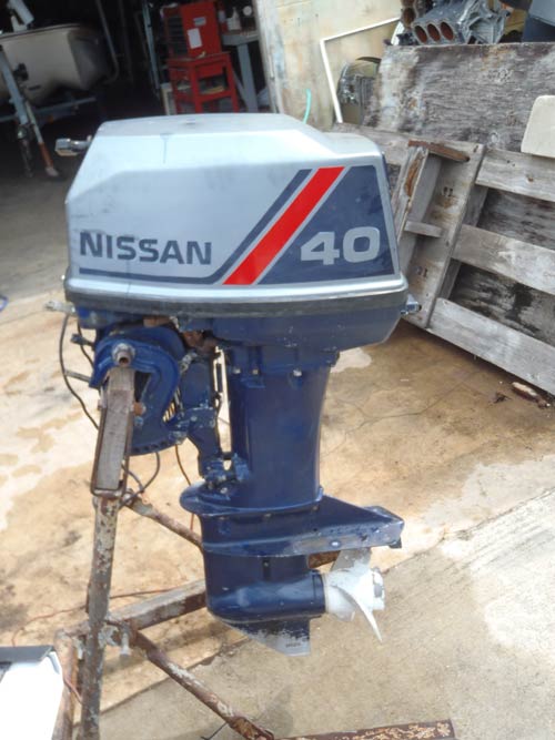 Motor nissan outboard used #5