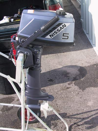 Small nissan outboard motors for sale #4