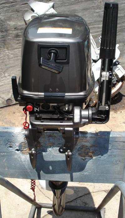Used nissan 8hp outboard motor