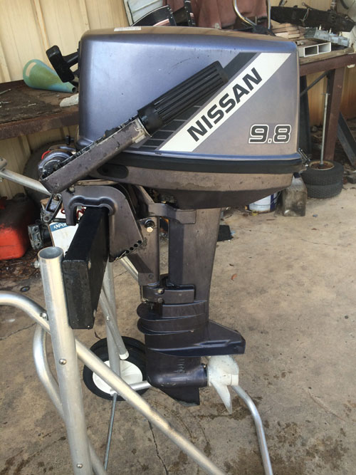 Nissan outboard motors used #7