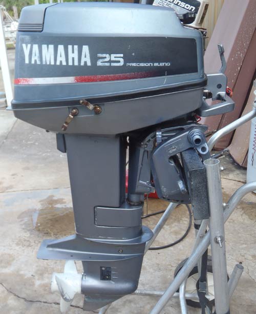 25 hp Yamaha Outboard For Sale Tiller