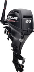 20 hp Mercury Used Outboard Motor