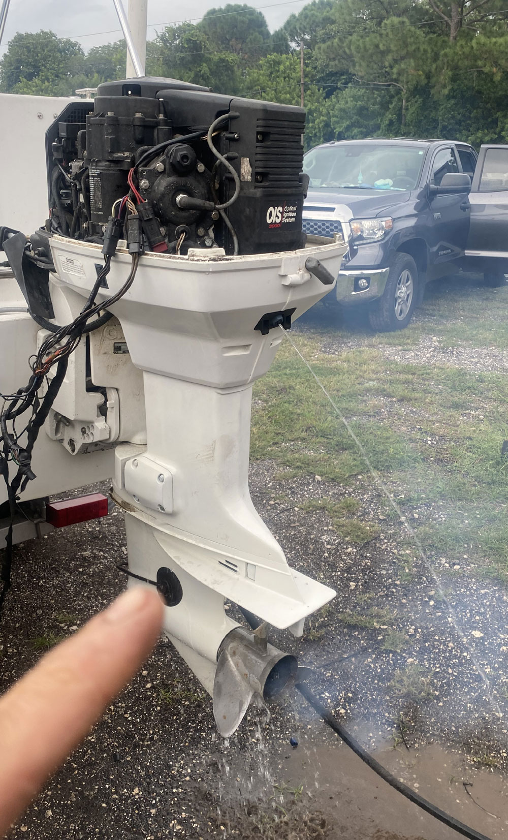 2000 115hp Ficht Ram Outboard