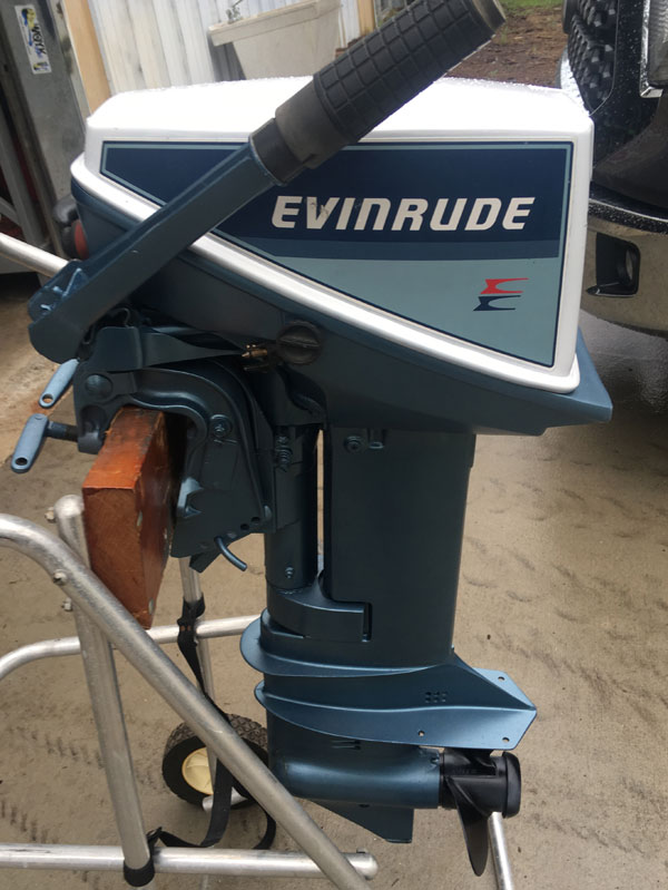 EVINRUDE 15 HP OUTBOARD
