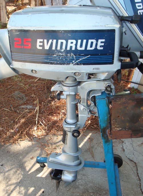 Used 2.5 hp Evinrude Outboard Boat Motor - Johnson 3 hp ... hp parts diagram 