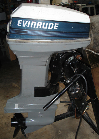 used 40 hp evinrude outboard boat motors for sale.