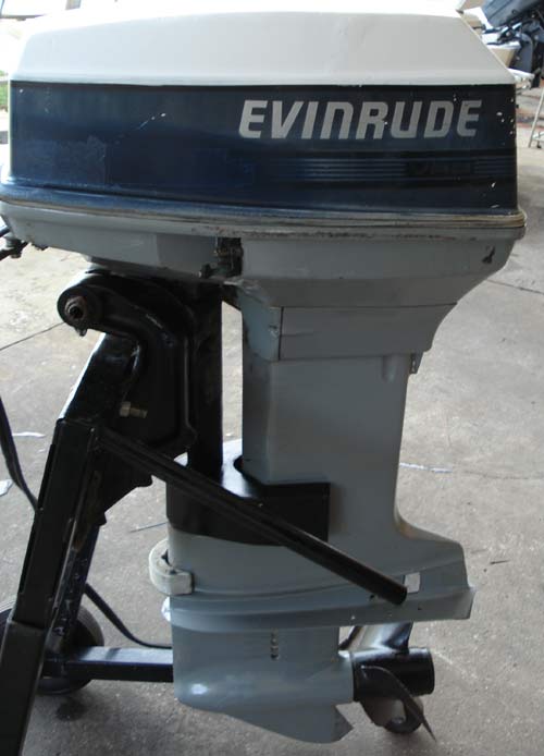 Used 40 hp Evinrude Outboard Boat Motors For Sale.