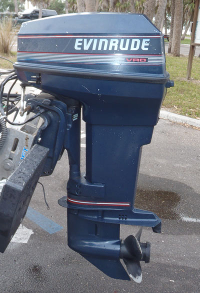 Evinrude 40 hp Outboard For Sale VRO oil injection