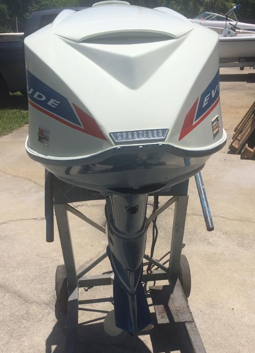 1966 60 hp Evinrude Outboard Boat Motor For Sale. Fully ...