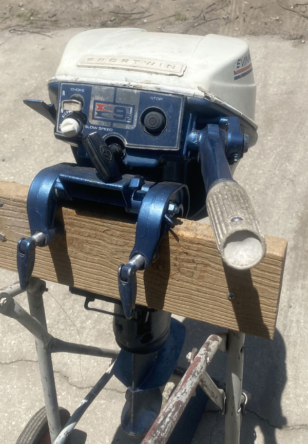 Evinrude Sportwin 9.5 hp outboard for sale