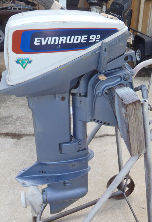 used 4.5 hp 5 hp evinrude outboard boat motor for sale