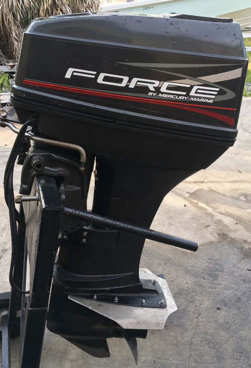 50 hp Force Outboard Boat Motor For Sale.