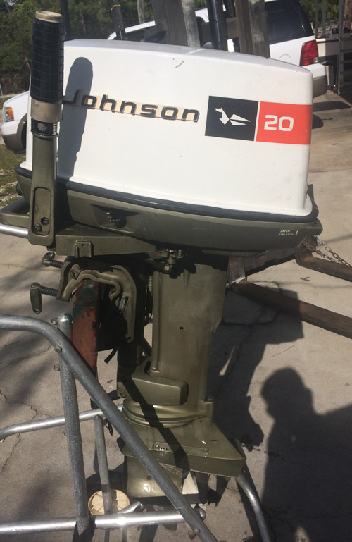 20 hp Johnson Outboard For Sale