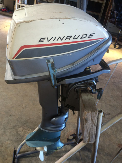 6hp Evinrude Fisherman Outboard Boat Motor For Sale