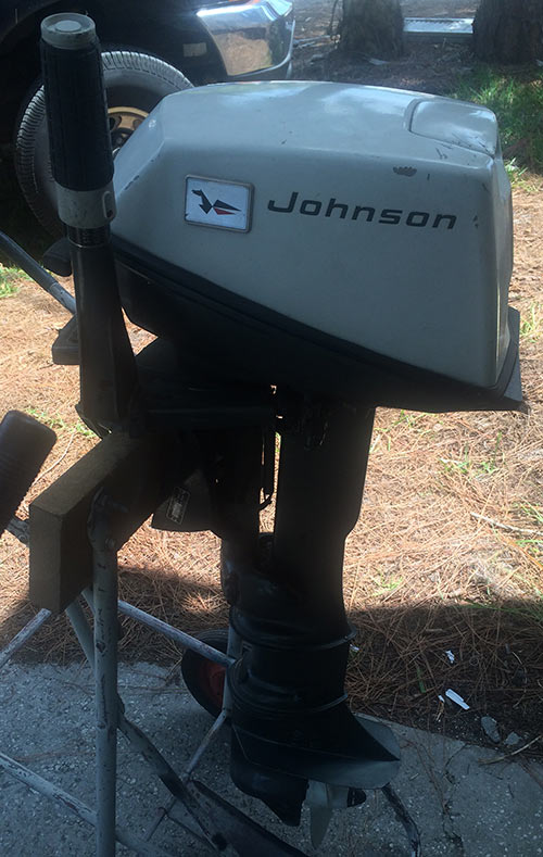 Long Shaft 6 Horsepower Johnson OMC Outboard For Sale