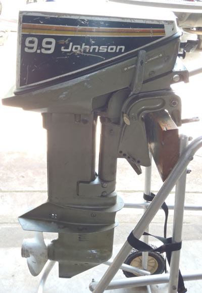 Johnson 9.9 hp Outboard For Sale Boat Trolling Motor Used ...