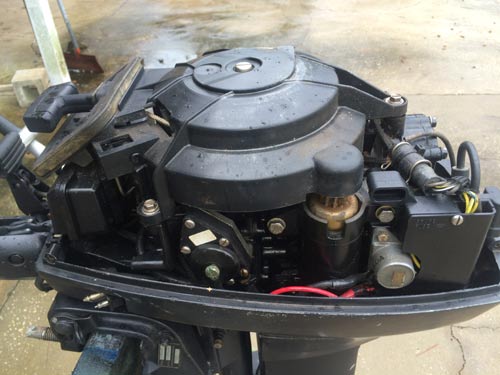 9.9hp Johnson extra Long Shaft Outboard Boat Motor For Sale