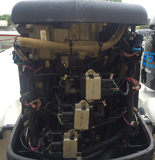135 hp Mercury Optimax Outboard Boat Motor For Sale