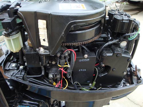 25 hp Mercury Outboard Boat Long Shaft Electric Start mercury boat wiring diagram 