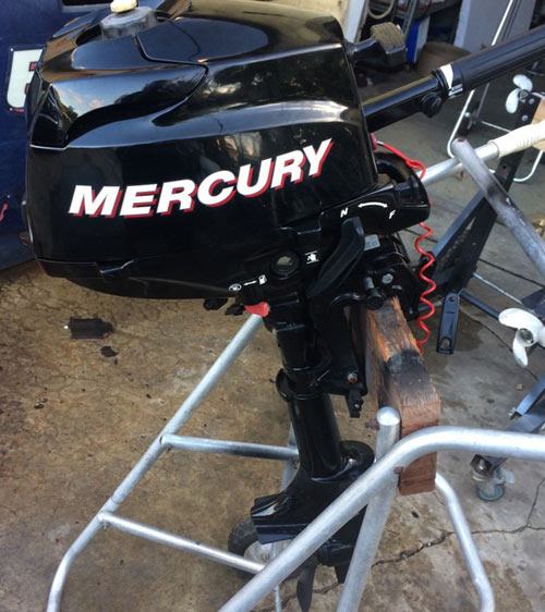 2010 3.5 hp Mercury Outboard For Sale 4 Stroke