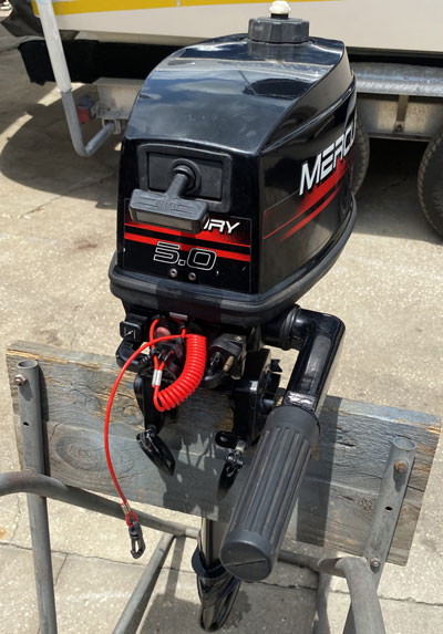 5 hp Mercury 2 Stroke For Sale