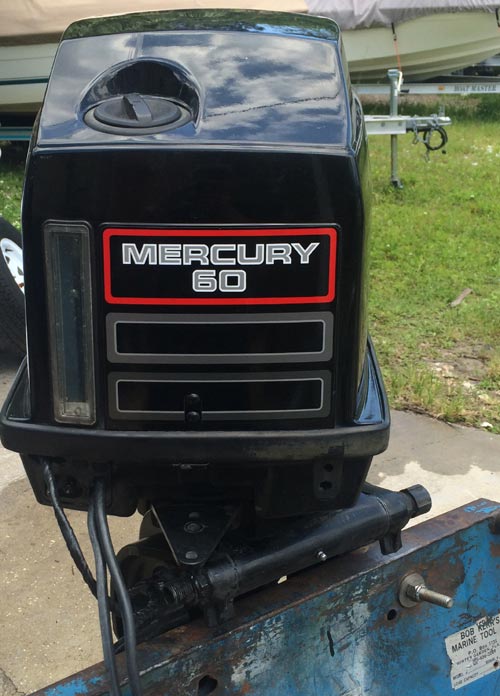 60 hp Mercury Outboard Boat Motor For Sale