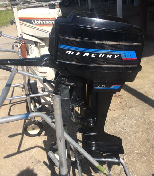 Mercury 7.5 hp Long Shaft