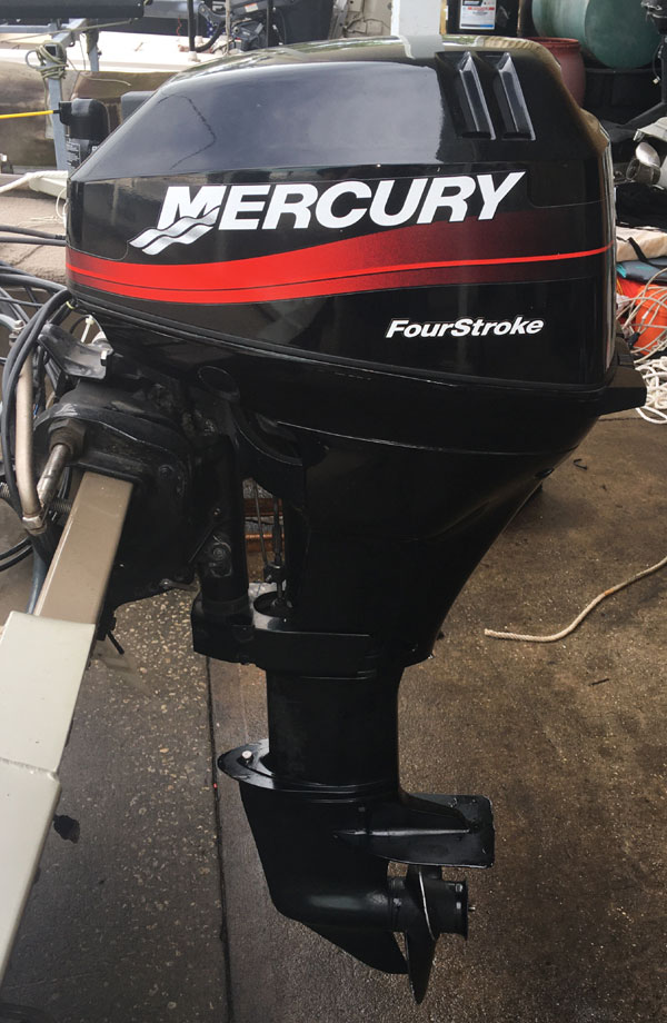 9.9 hp Mercury Outboard Long Shaft Remote Electric Start