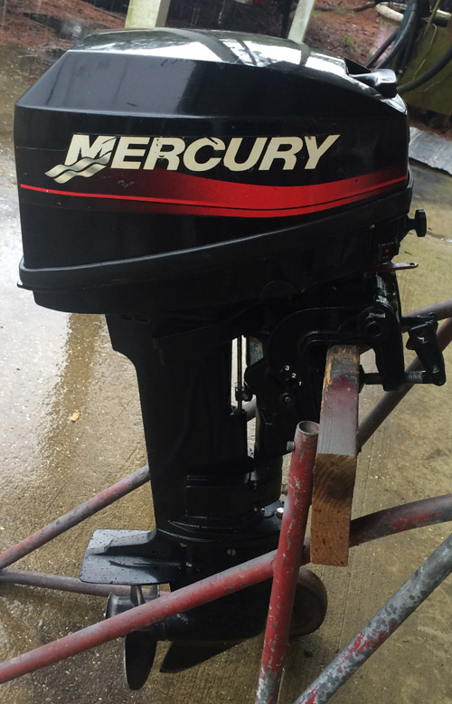 9.9 hp Mercury Outboard