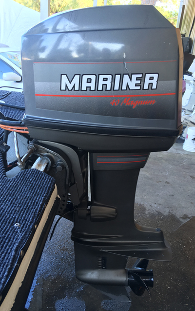 40 hp Mariner Outboard Boat Motor For Sale