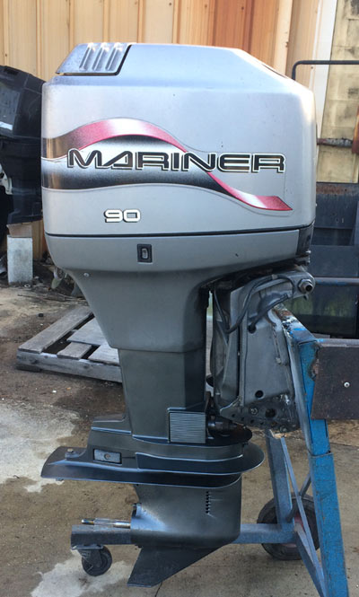 90 hp mariner outboard boat motor