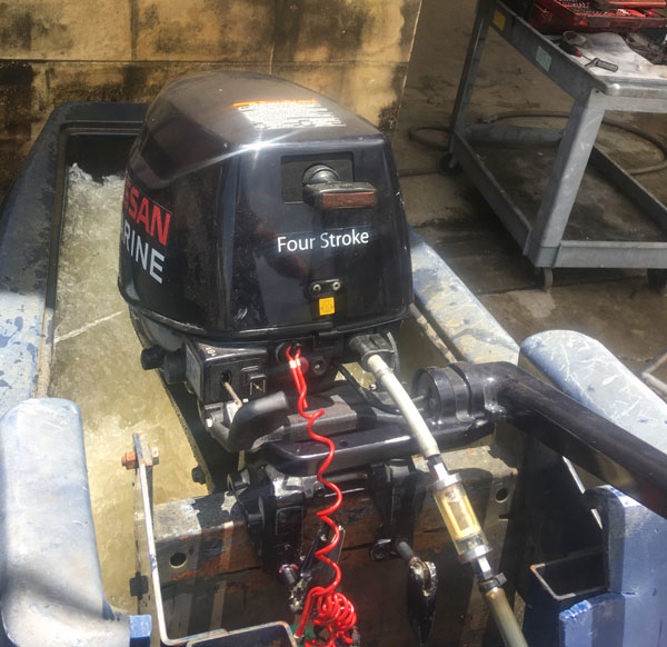9.8 hp Nissan 4Stroke Outboard Boat Motor For Sale