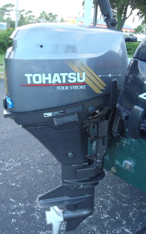 9.8hp Tohatsu Outboard
