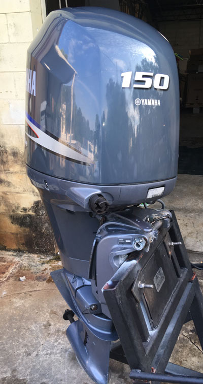 150 hp Yamaha 4-stroke Outboard Boat Motor For Sale